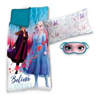 Disney Frozen 2 Sleeping Bag, Pillow & Eye mask Sleepover Set Extra Image 1 Preview